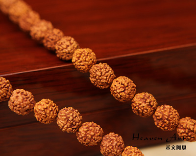 匠心獨韻 小金剛菩提與琉璃黃瑪瑙掛珠的異域風情